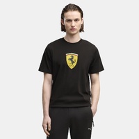 Scuderia Ferrari Men's Black Shield Tee Shirt Motor Sport By Puma