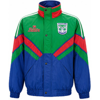 New Zealand Warriors Men's Vintage Retro Winter Jacket NRL Rugby League By Tidwell