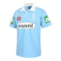 NSW Blues 2008 Men's State of Origin NRL Vintage Retro Heritage Rugby League Jersey Guernsey
