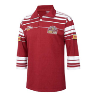 Queensland Maroons 1996 State of Origin NRL Vintage Retro Heritage Rugby League Jersey Guernsey