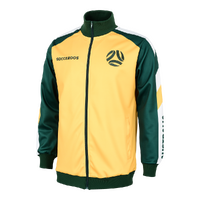 Australia Socceroos Mens National Track Jacket Football Soccer By Tidwell