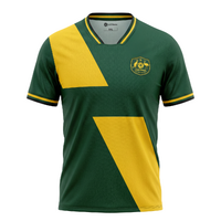 Australia Socceroos Mens 1993 Retro Shirt Green Football Soccer By Tidwell