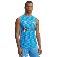 Sydney FC Men's 2025/26 Challenger Training Singlet Football Soccer By Under Armour