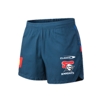 Newcastle Knights 2026 Men's Performance Gym Shorts NRL Rugby League by Classic