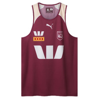 QLD Maroons 2026 Men's Training Singlet State of Origin NRL Rugby League by Puma