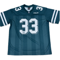 Philadelphia Eagles NFL Mixed Mesh Replica Jersey With Pressed Number by Majestic