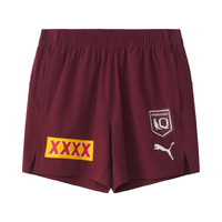 Queensland Maroons 2026 Men's Training Shorts State of Origin NRL Rugby League by Puma