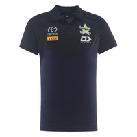 North Queensland Cowboys 2026 Men's Media Polo NRL Rugby League By Dynasty Sport