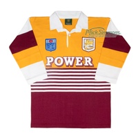 Brisbane Broncos 1988 NRL Vintage Retro Heritage Rugby League Jersey Guernsey