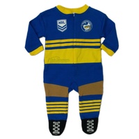 Parramatta Eels Original Footysuit Romper Kids Baby Infants NRL Suit