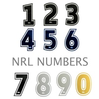 Official NRL Adult Number For Heat Press