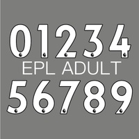 EPL Official White Number 2017-2024 ADULT