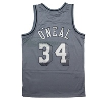 Los Angeles Lakers Shaquille O'Neal 34 METAL Hardwood Classics Swingman Jersey by Mitchell & Ness
