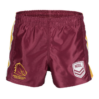 Brisbane Broncos NRL Supporter Rugby League Footy Mens Shorts