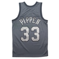 Chicago Bulls 1997-1998 Pippen 33 Hardwood Classics Swingman Jersey by Mitchell & Ness METAL