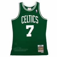 Boston Celtics Dee Brown 7 Road 1996-97 NBA Hardwood Classics Swingman Jersey by Mitchell & Ness - Green
