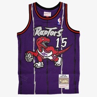 Toronto Raptors Vince Carter 15 Road 1998-99 Hardwood Classics Swingman NBA Kid's Jersey by Mitchell & Ness