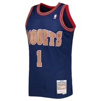 Denver Nuggets Mahmoud Abudul-Rauf 1994-95 Hardwood Classics Swingman Home Jersey by Mitchell & Ness