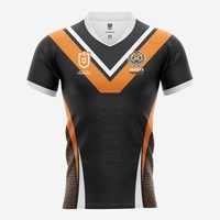 Wests Tigers Kids Home Supporter Jersey NRL Rugby League by Burley Sekem