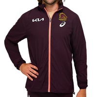 Brisbane Broncos 2023 Men's Spray Jacket NRL Rugby League by Asics