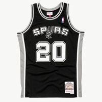 San Antonio Spurs 2002-03 Manu Ginobili Hardwood Classics Swingman Jersey by Mitchell & Ness