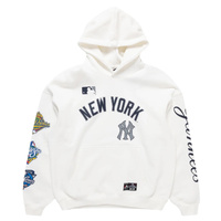 New York Yankees Vintage OTH Hoodie MLB Vintage White By Majestic