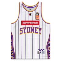 Sydney Kings 2023/24 Authentic Kids Crew Neck Away Jersey NBL Basketball by Champion