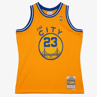 Golden State Warriors 2003-04 Jason Richardson 23 Hardwood Classics Swingman Jersey by Mitchell & Ness