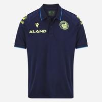 Parramatta Eels 2024 Men's Travel Polo Shirt NRL Rugby League by Macron