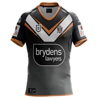 Wests Tigers 2024 Men's Home Jersey NRL Rugby League by Steeden