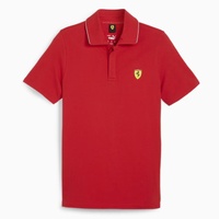 Ferrari Race Men's Race Polo Rosso Corsa by Puma