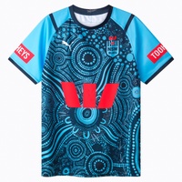 NSW Blues 2024 Kid's State of Origin Indigenous Training Jersey NRL Rugby League by Puma