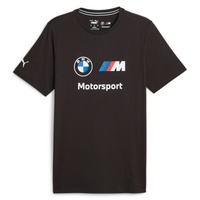 BMW M Motorsport Men's MMS ESS Logo T-Shirt Black by Puma