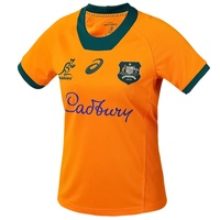 Wallabies 2024  Official Womens Replica Home Jersey Rugby Union by Asics