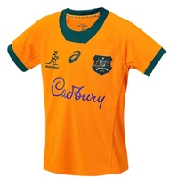 Wallabies 2024  Official Kids Youth Replica Home Jersey Rugby Union by Asics