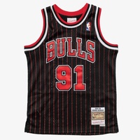 Chicago Bulls Dennis Rodman  1995-96 Hardwood Classics Swingman NBA Kid's Jersey by Mitchell & Ness
