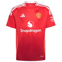 Manchester United 2024/25 Kid's Replica Home Jersey Football Soccer by Adidas
