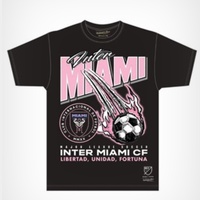 Inter Miami CF Stack T-Shirt Football Soccer by Mitchell & Ness