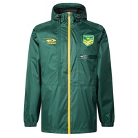 Australian Kangaroos ARL 2025 Men's Wet Weather Jacket Rugby League By Classic