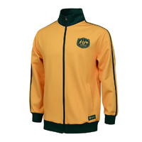 Official Australia Socceroos Mens 1974 Retro Anthem Jacket Football Soccer