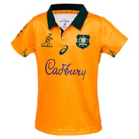 Wallabies 2025 Lions Tour Kids Youth Replica Home Jersey Rugby Union by Asics