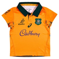 Wallabies 2025 Lions Tour Infant Toddler's Replica Home Jersey Rugby Union by Asics