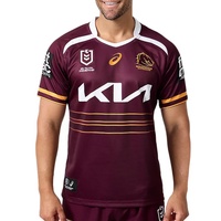 Brisbane Broncos 2025 Men's Home Jersey NRL Rugby League by Asics