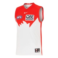 Sydney Swans 2025 Men's Home Jersey AFL Guernsey by Nike