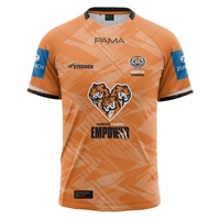 Wests Tigers 2025 Men's Replica Training T-Shirt NRL Rugby League by Steeden