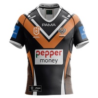 Wests Tigers 2025 Kid's Home Jersey NRL Rugby League by Steeden