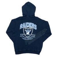 Las Vegas Raiders  Vintage ARCH ACID Hoodie NFL Black By Majestic