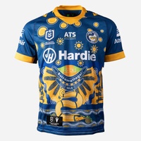 Parramatta Eels 2025 Men's Indigenous Jersey NRL Rugby League by Macron