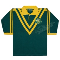 Australian Kangaroos 1982 NRL Vintage Retro Heritage Rugby League Jersey Guernsey