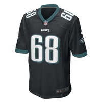 Philadelphia Eagles Official Jordan Mailata Home Game Jersey Black NFL by Nike